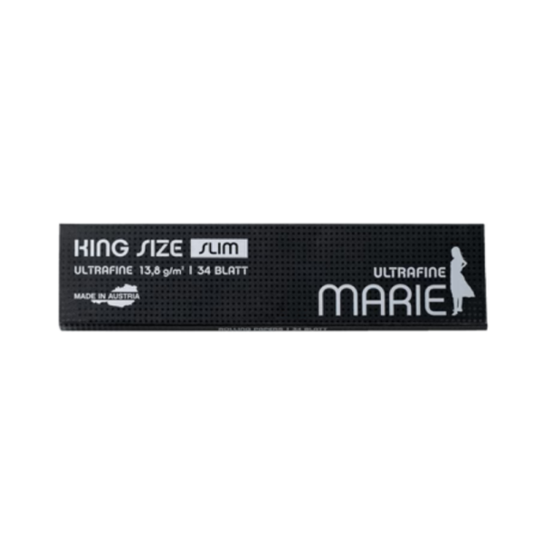 Marie King Size Slim Zigarettenpapiere – dünnes, gleichmäßiges Papier