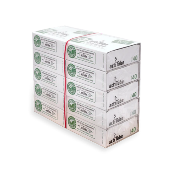 actiTube Regular 8mm Aktivkohlefilter 40 Stück