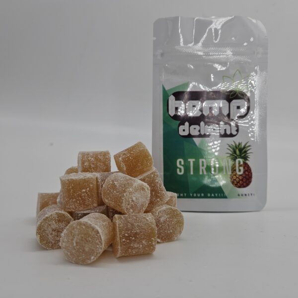 Hemp Delight Strong Pineapple – CBD mit Ananasaroma, 10mg THC