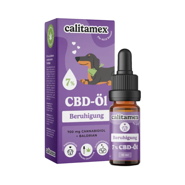 CBD Öl für Hunde – Beruhigung & Entspannung (10 ml) | Calitamex