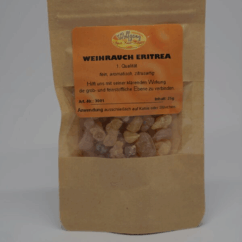 Eritrea First Choice Weihrauch – 25 g Premium Harz (Boswellia papyrifera)