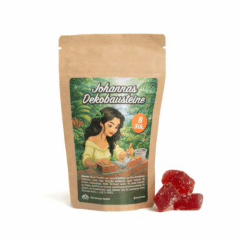 Johannas Dekobausteine – Strawberry (8 Stk.)