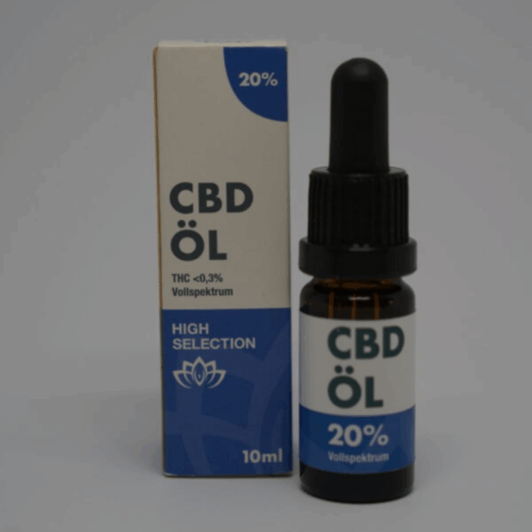 CBD Öl 20 % – Vollspektrum mit BIO Hanföl (2000 mg CBD)