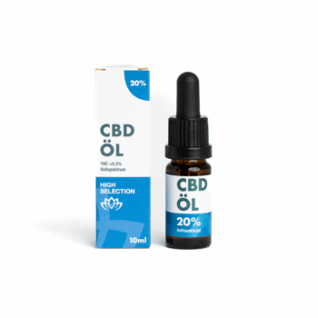 CBD Öl 20 % – Vollspektrum mit BIO Hanföl (2000 mg CBD)