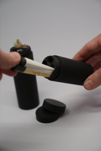 Travel Tube – Aufbewahrungsröhre für Clipper & Zubehör (handgefertigt) XL – Bild 3