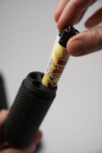 Travel Tube – Aufbewahrungsröhre für Clipper & Zubehör (handgefertigt) XL – Bild 6