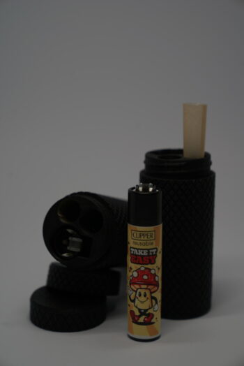 Travel Tube – Aufbewahrungsröhre für Clipper & Zubehör (handgefertigt) XL – Bild 10