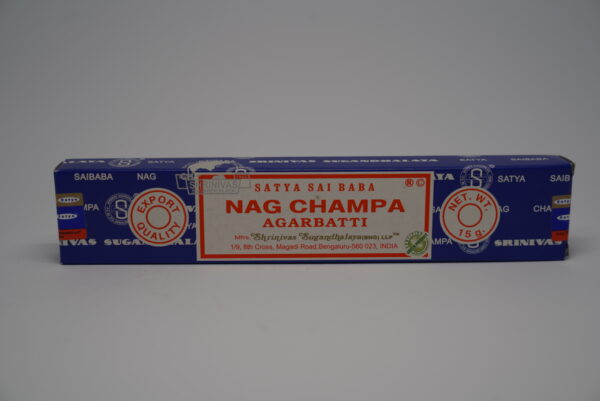 Golden Nag Räucherstäbchen – Champa (blau) – Bild 2