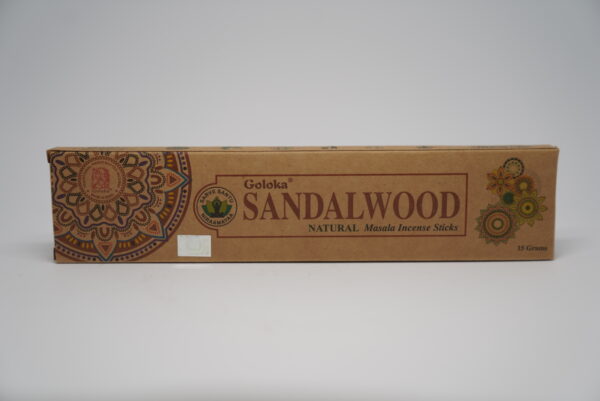 Goloka Räucherstäbchen – Sandelholz (Sandalwood) – Bild 1