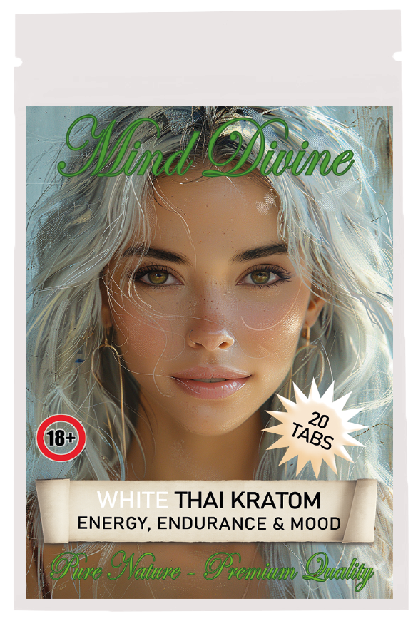 Tabs_20_White Thai Mind Divine Kratom Tabs – White Thai – Bild 1