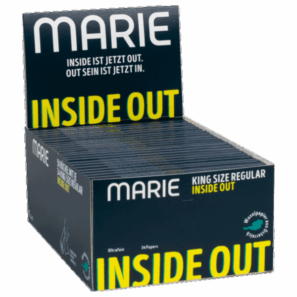 MARIE King Size Regular Inside Out Papers (34 Stk.) – Bild 2
