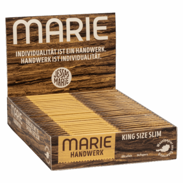 MARIE Handwerk King Size Slim Papers (34 Stk.) – Bild 2