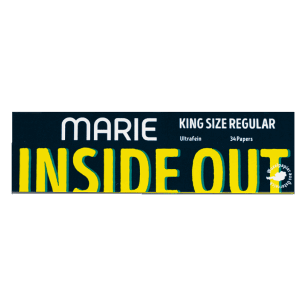 MARIE King Size Regular Inside Out Papers (34 Stk.)